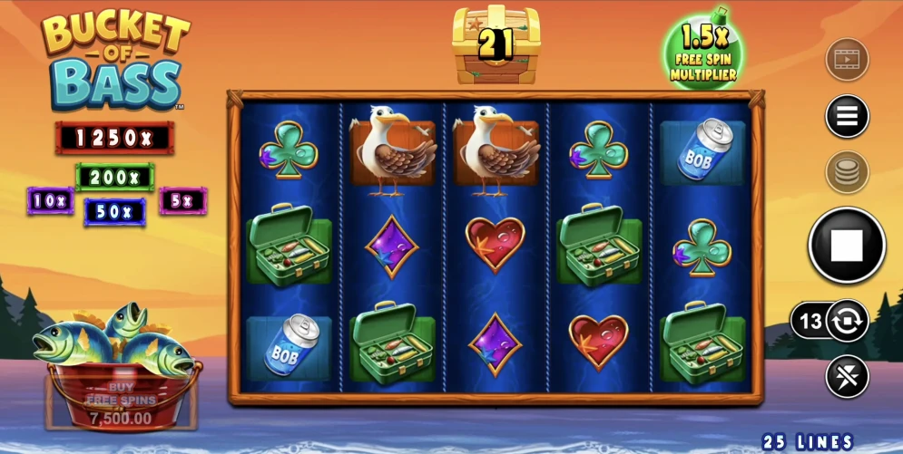 Bucket of Bass Slot
